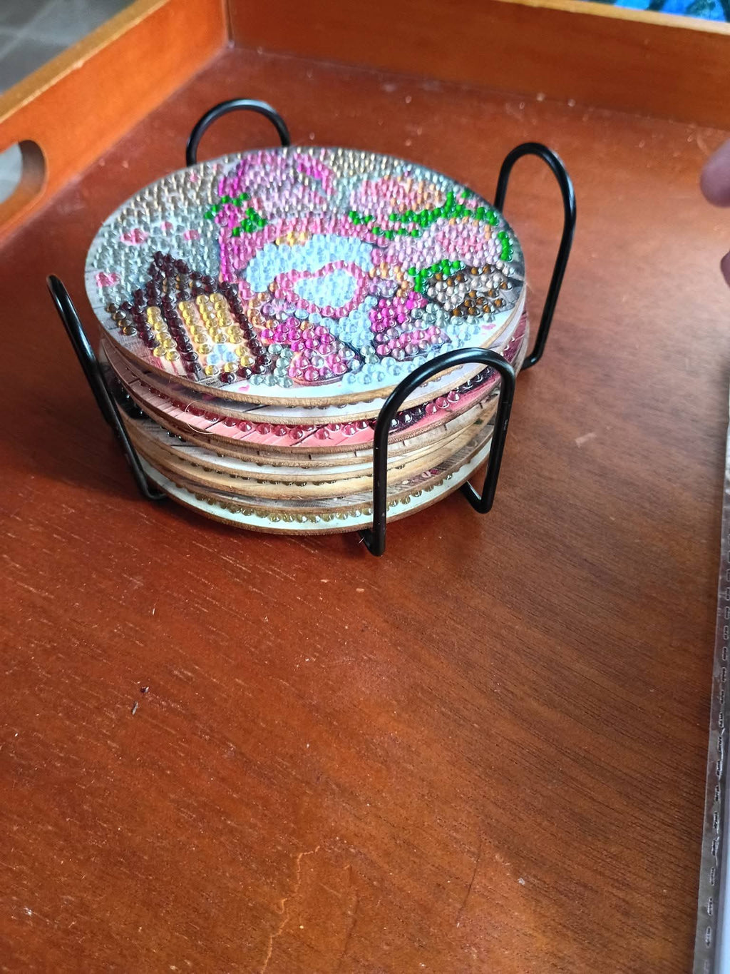 Valentine's Day Coaster set