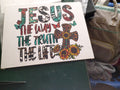 Jesus, The Way, The Truth, The Life Wall Décor