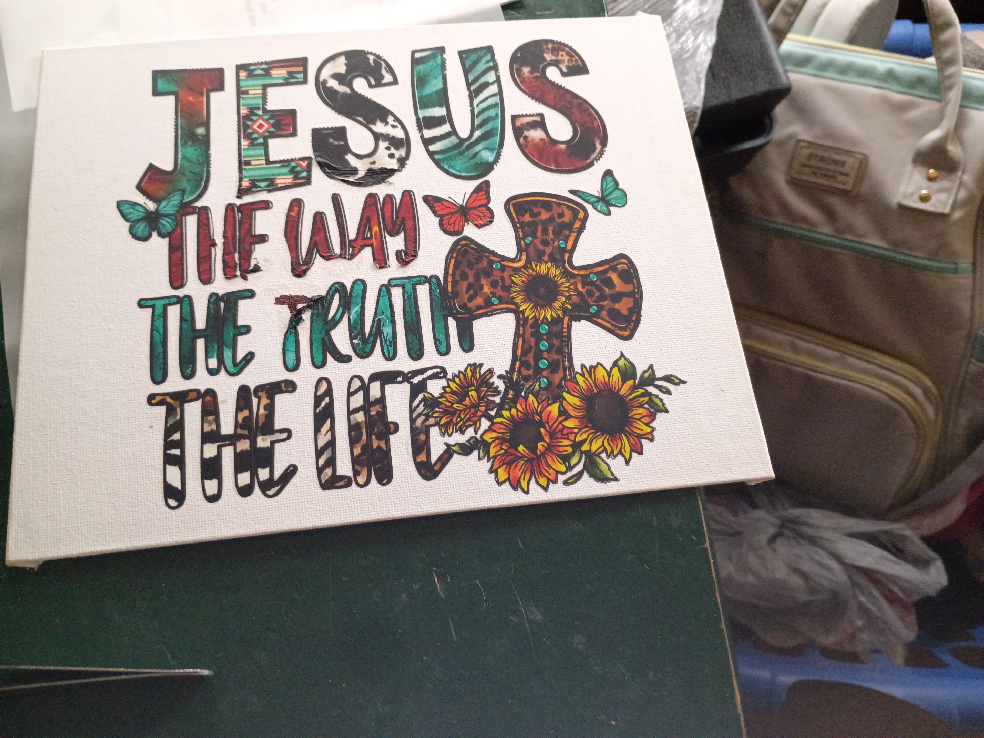 Jesus, The Way, The Truth, The Life Wall Décor