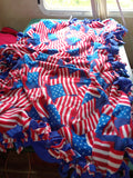 Patriotic Tie Blanket 🇺🇸❤️