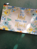 Trust in the Lord Faith Zipper Pouch – Proverbs 3:5