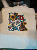 “The Lord Is My Strength and My Song” Tote Bag 🎶🌻